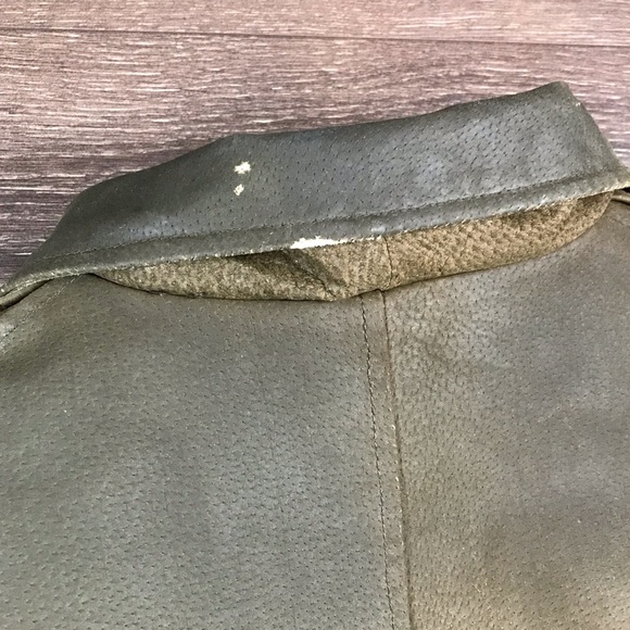 Excelled The Lost Squadron Men’s Vintage Leather Battle Coat Bomber War Jacket L - Picture 11 of 15